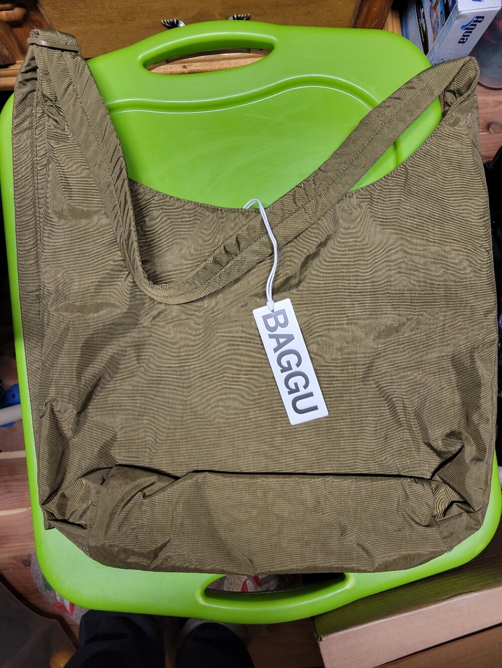 Baggu Large Sling Seaweed Nwt